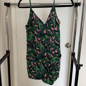 TopShop Tropical Romper ☀️